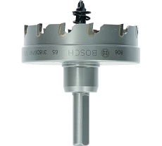 Коронка Precision for Sheet Metal с твердосплавными напайками 65 мм Bosch 2608594157