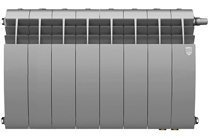 Радиатор Royal Thermo BiLiner 350/Silver Satin VDR - 8 секций НС-1309720