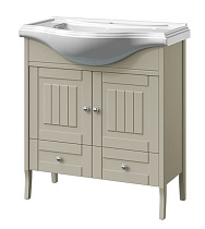 Мебель для ванной Caprigo Genova 80 см, 1 ящик, 2 дверцы, пикрит