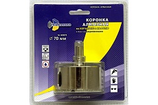 Коронка алмазная по керамике и кафелю с центрирующим сверлом (70 мм) TRIO-DIAMOND 400070