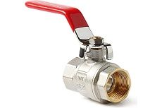 Шаровой полнопроходной кран PRO AQUA В-В ручка рычаг 1 FWL51-f25-f25x