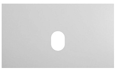 Столешница BelBagno 80 см KEP-80-BO-W0 без отверстия под смеситель, Bianco Opaco