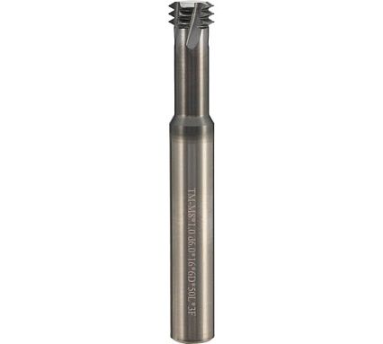 Резьбофреза твердосплавная BSKT 3-витковая М8 шаг 1.0мм AlTiSiN 6.0х16х50х6мм BSE008S015
