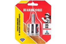 Сверло-коронка алмазное по кафелю и керамограниту 35 мм Hardcore 152035