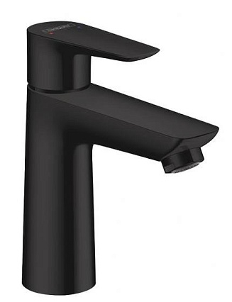 Смеситель для раковины Hansgrohe Talis E 71710670 с донным клапаном, матовый черный