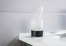 Держатель для стакана Aquatek Лира AQ4428MB черный матовый