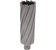 Сверло кольцевое 40х100 мм, TCT, Weldon 19 Euroboor HMX.400
