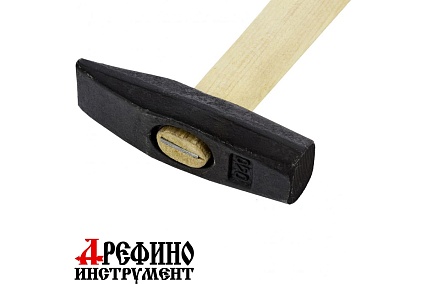 Слесарный молоток Арефино инструмент с квадратным бойком, 400 г, оксидированный, лак С81