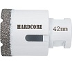 Коронка алмазная Hardcore по керамограниту для УШМ 42 мм, М14 155042