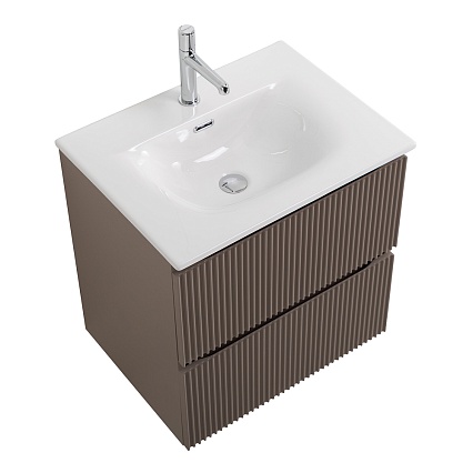 Мебель для ванной BelBagno Uno 60 см Бежевый матовый