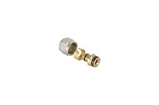 Обжимной коллекторный соединитель Valtec для м./п. трубы 16 /2,0 VTc.710.N.1604