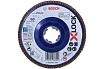 Шлифовальный круг лепестковый X571 X-LOCK (125 мм; G60) Bosch 2608619210