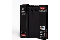 Биметаллический радиатор Rifar 13 Monolit 500-6, Ду 3/4, антрацит RM50063/49005