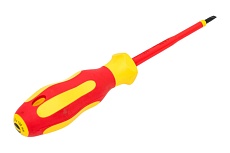 Отвертка IEK Arma2l 5 диэлектрическая sl4,0x100 т2 A2L5-SC30-T2-SL-40-100