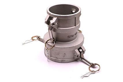 Камлок переходной алюминиевый HIMPT DD-3040 (4030) (МАМА 75мм + МАМА 100мм) 3" х 4" 00-00012308