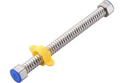 Гибкая сильфонная подводка Kopfgescheit из нержавеющей стали 1/2", 20 см KR-A304.30