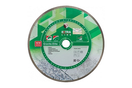 Диск алмазный отрезной по граниту 1A1R GRANITE-ELITE 230x1.6x10x25.4 мм Diam 704