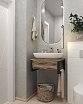 Тумба с раковиной 1MarKa Grunge Loft 60 см дуб намибия