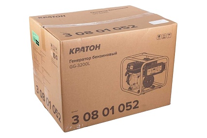 Бензиновый генератор Кратон GG-3200L 3 08 01 052