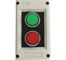 Пульт управления EMAS 2 кнопки, 250 В, 4 А. PK2