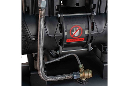 Компрессор Verton air ac-24/260 230 В, 50 Гц, безмасляный, 260 л/м, 24л, 8б, 1,5 кВт, 2850 об/мин, рапид/быстросъем 01.13824.13923