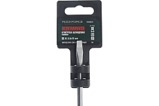 Шлицевая силовая магнитная отвертка Rockforce Profi S2 RF-70255075(28255)