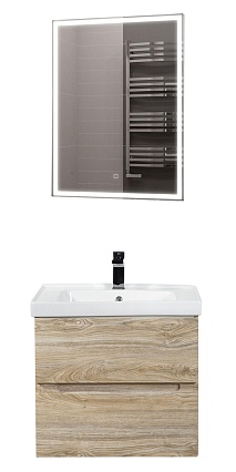Мебель для ванной Art&Max Techno 60 см дуб мелфорд