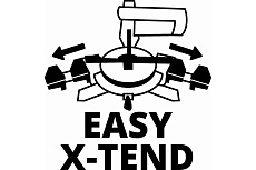 Торцовочная аккумуляторная пила с протяжкой Einhell PXC TE-SM 36/210 Li-Solo 4300880