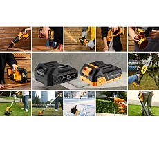 Виброприсоска аккумуляторная для укладки плитки Deko DKTT20 в кейсе, 20В, 2x2.5Ач 085-1133