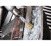 Щетка кистевая волнистая с хвостовиком 30 мм, проволока - INOX 0.30 мм DeBever DB80163389