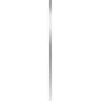 Бордюр Laparet металлический, глянцевое серебро 1,6х50 см