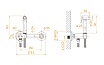 Смеситель RGW SP-216B с гигиеническим душем, черный 581408216-04
