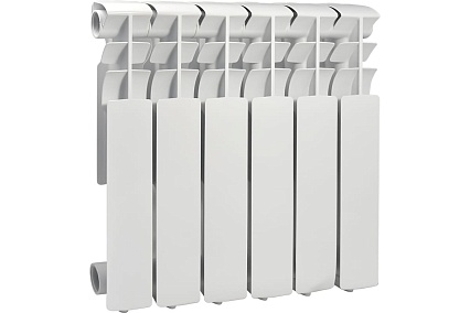 Радиатор Tropic 350x80, алюминиевый, 6 секций 7601.027