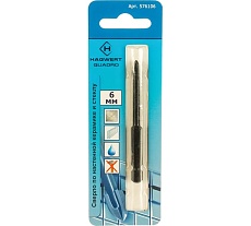 Сверло Quadro (6 мм; 4 грани) по керамике и стеклу HAGWERT 576106