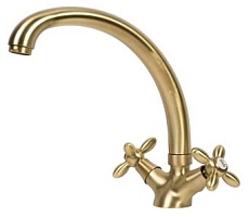 Смеситель для кухни Agger Retro A1900288 бронза