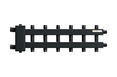 Коллектор Warme с гидрострелкой компакт на 7 контуров WKD.R.85.K.3+3+1