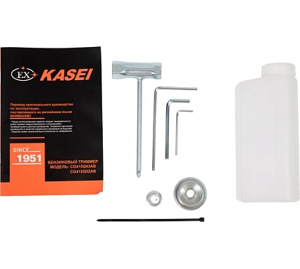 Бензиновый триммер Ex Kasei 1.7 л.с., леска/нож CG415Q43AB