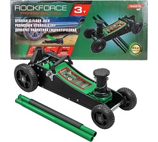 Подкатной гидравлический домкрат Rockforce 3т, h min 155мм, h max 695 мм RF-T830018 MT(57718)