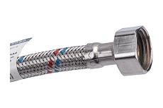 Подводка для смесителей СТМ сталь 1/2xM10x60 см., короткий штуцер CWFSS060