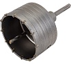 Коронка в сборе по бетону (100 мм; М22) Vertextools 222-0100