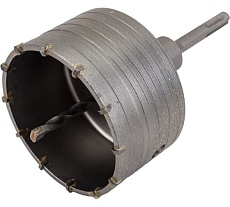 Коронка в сборе по бетону (100 мм; М22) Vertextools 222-0100