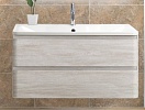 Тумба с раковиной BelBagno Albano 90 см Rovere Vintage Bianco