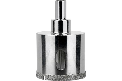 Коронка алмазная по керамограниту и керамике с центрирующим сверлом 45 мм Diamond Industrial DIDCSC045