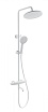 Душевая стойка Wonzon&Woghand Capsule WW-B3031-A2-MWB термостат, белый матовый