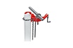 Цепные тиски на подставке с верхним винтом Ridgid 640 40170 (1/8-5)