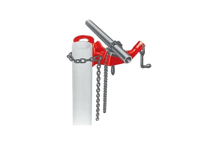 Цепные тиски на подставке с верхним винтом Ridgid 640 40170 (1/8-5)