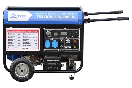 Бензиновый сварочный генератор ТСС GGW 5.5/250E-R 018686