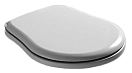 Крышка-сиденье Kerasan Retro 108801 с микролифтом, белый/хром