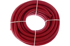 Гофрированный кожух COMAP ПНД D40/25 красная 48
