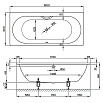 Стальная ванна Bette Starlet 190x90 1830-000 PLUS, AR встраиваемая, с шумоизоляцией, антигрязев., антискользящ. покрытие